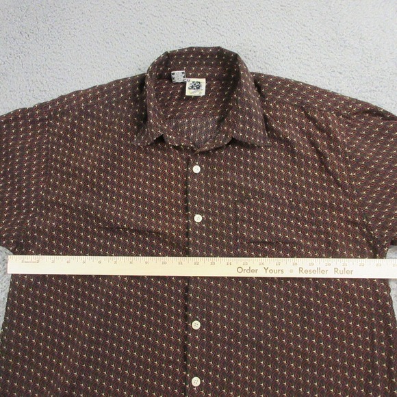 Vintage Kennington California Mens Disco Shirt size XL Club Retro‎ Party Camp - Picture 7 of 8